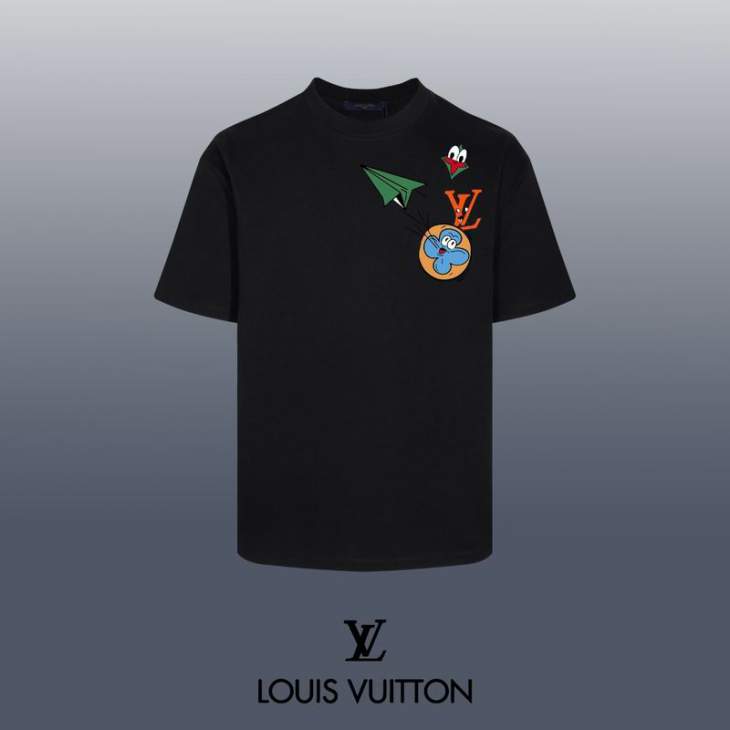 Picture of Louis Vuitton T Shirts Short _SKULVXS-Lsxtx067071